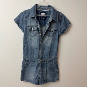 Levi's Denim Romper girls size S